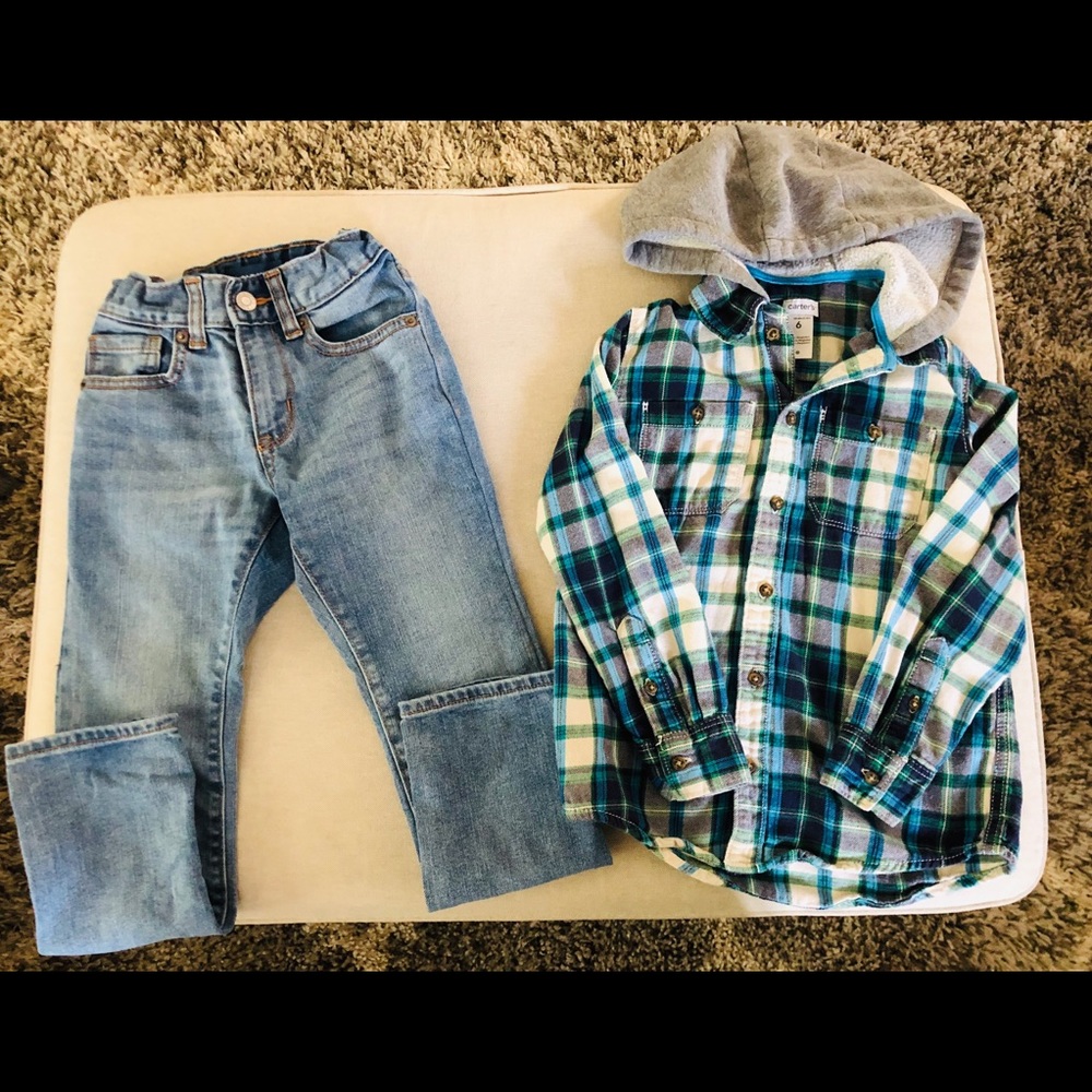 Old Navy/Carter’s outfit, Boy’s size 6